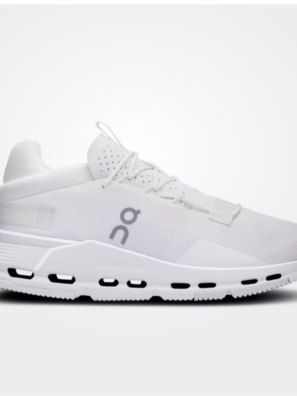 On Cloud Women's Athletic Shoes in White